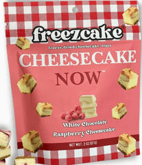 Freezcake - White Chocolate Raspberry Cheesecake Bites
